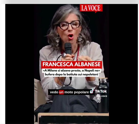 Proteste contro la cittadinanza onoraria a Francesca Albanese