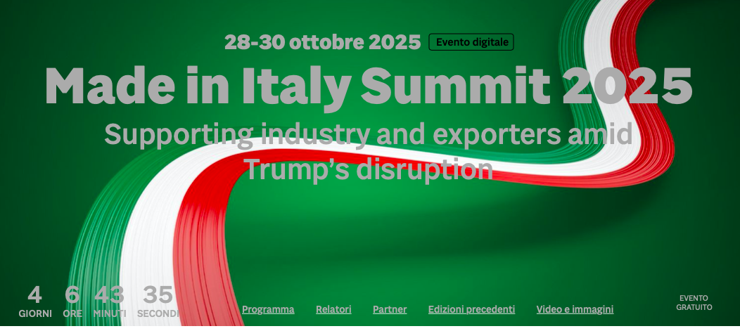 Il Made in Italy nell’era Trump