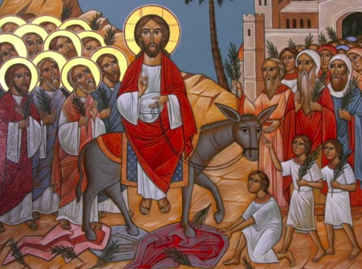 DOMENICA DELLE PALME MENTRE LA GUERRA INFURIA NELLA TERRA DI GESU’