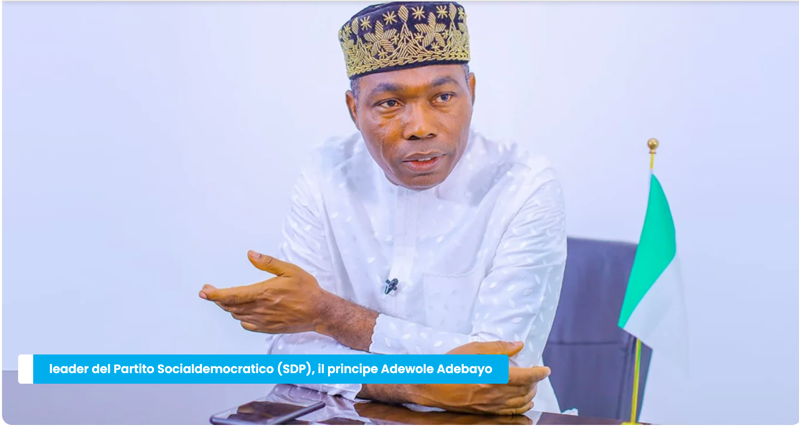 Osservatorio Socialdemocrazia/Il leader nigeriano è un principe