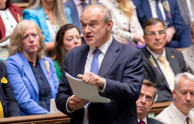 Osservatorio Socialdemocrazia/Sostegno al leader britannico Ed Davey